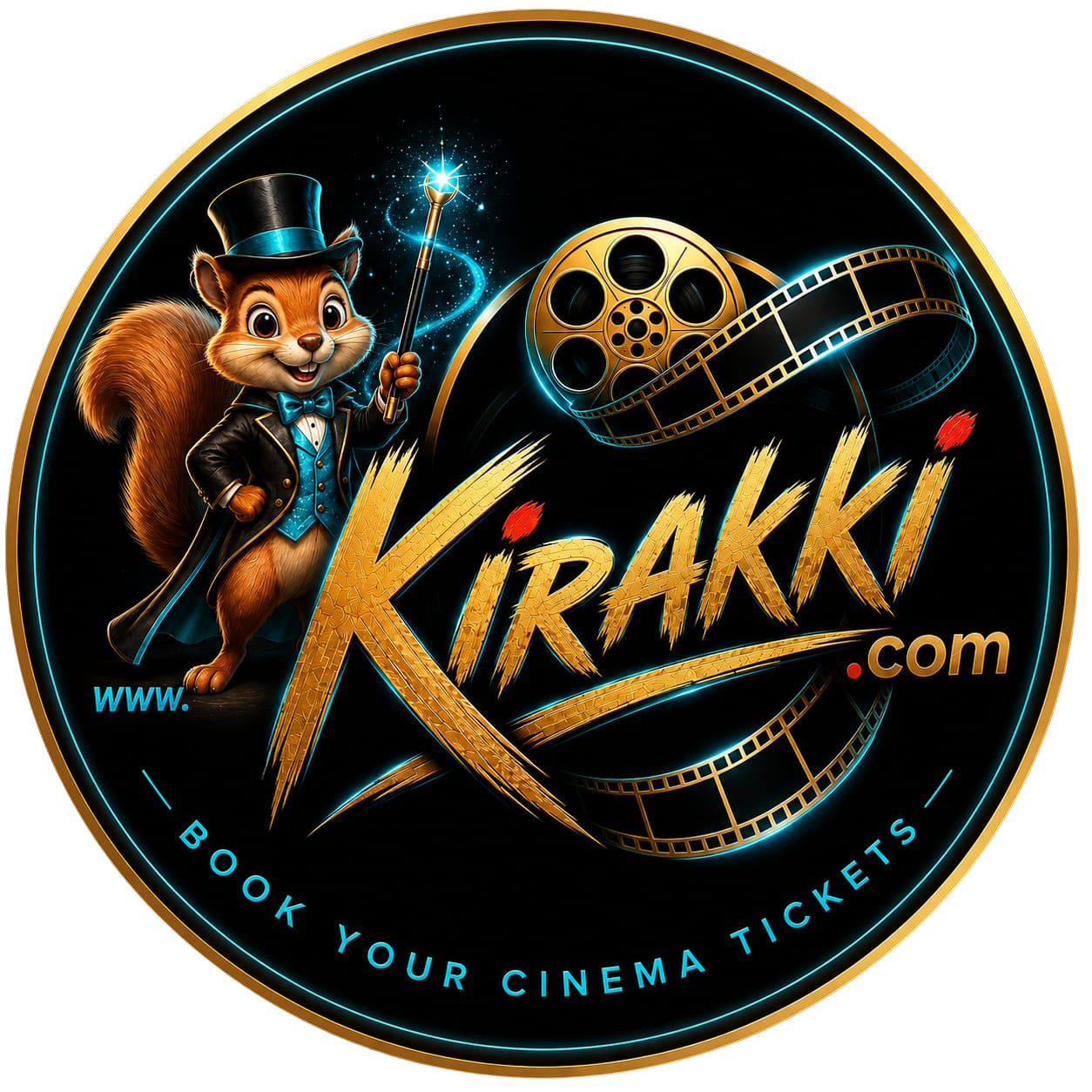 Kirakki cinema ticket booking logo